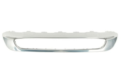 Рамка решітка бампера перед хром mercedes gla x156 12.2013-12.2019 фото №1