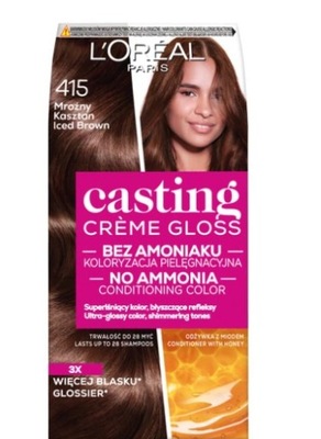 L'Oréal Casting Crème Gloss 415 Mroźny kasztan