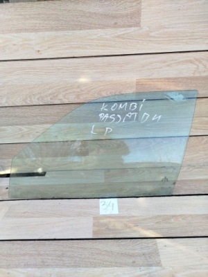 Скло бічна двері лівий перед volkswagen passat b4 kombi фото №1