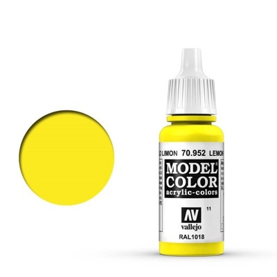 Akrylowa Farba Modelarska Vallejo Model Color Lemon Yellow 17 ml.