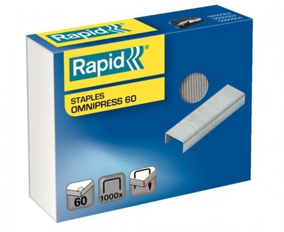 Zszywki Rapid Omnipress 60 1000 sztuk