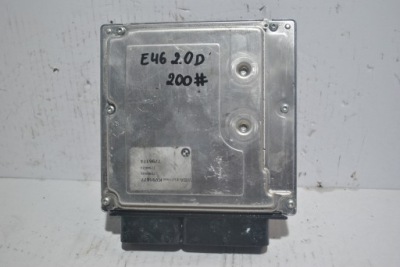 Бортовой компьютер двигателя bmw e46 2.0 7794623 фото №1