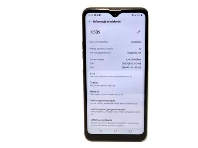 LG K50S 3GB/32GB ANDROID 10