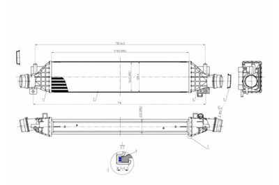 HART INTERCOOLER RADUADOR AIRE MOKKA 13-  