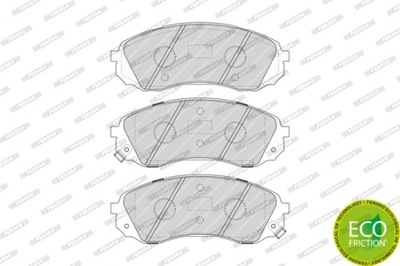 ZAPATAS DE FRENADO PARTE DELANTERA FERODO FDB4113  