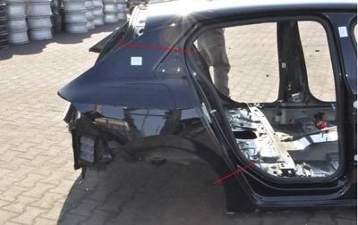 Opel astra l hb четверть крыло правый задняя задний фото №1