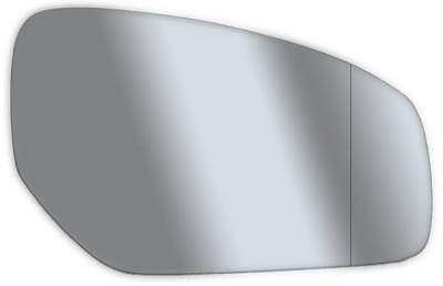 Вкладыш зеркало honda civic ix 2011+ asf правое фото №1