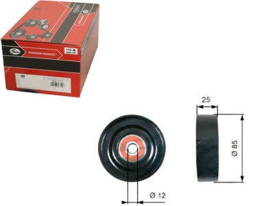 Gates ролик натяжителя nissan almera ii 1.5 n16 фото №1
