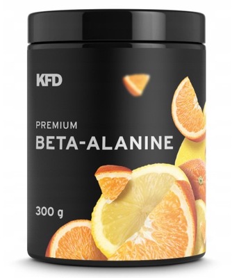 KFD Premium Beta-Alanina 300 g smak POMARAŃCZOWO-CYTRYNOWY