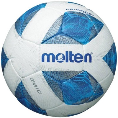 Piłka nożna Molten Vantaggio biało-niebieska F4A2