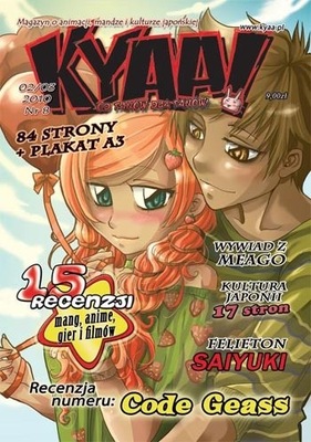 MAGAZYN KYAA! NR 8 MANGA ANIME KULTURA JAPONII