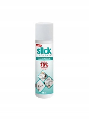 Slick spray do higienicznego czyszczenia 70% alk