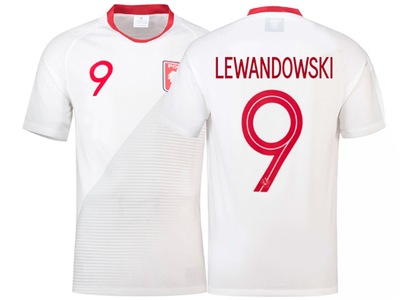 Polska - koszulka kibica Lewandowski XXL