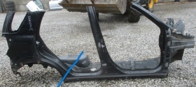 Чверть лонжерон поріг перед правий daihatsu terios ii 06- x07 фото №1