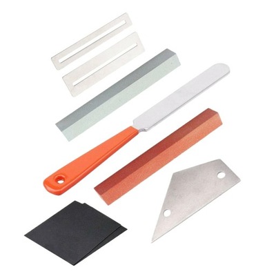 Gitara Narzędzia lutnicze Zestaw Fret Rocker File Stone Fretboard Protector