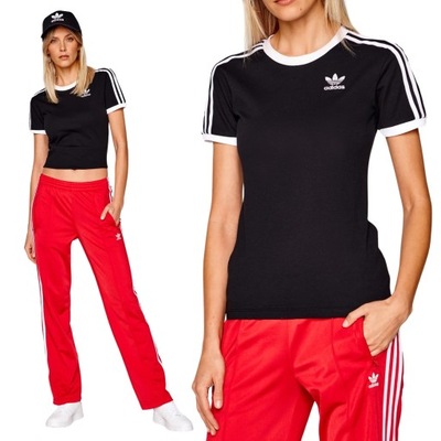 KOSZULKA DAMSKA ADIDAS T-SHIRT SPORTOWA BAWEŁNIANA