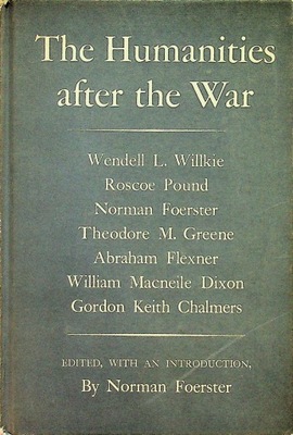 The Humanities after the War 1944 r.