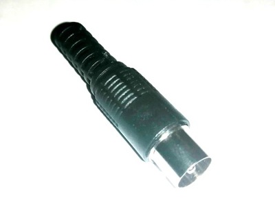 WTYK ANTENOWY PROSTY PLASTIKOWY Z ODGIĘTKĄ