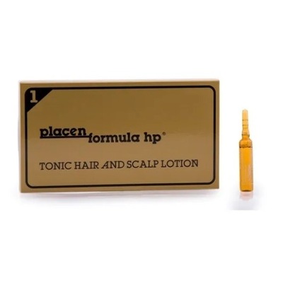 Placenta HP przeciw wypadaniu włosów ampułki Placen Formuła HP 12 x 10ml
