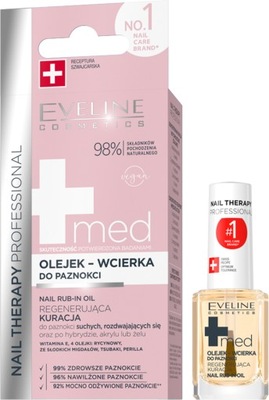 Eveline Nail Rub-In Oil Olejek wcierka do paznokci