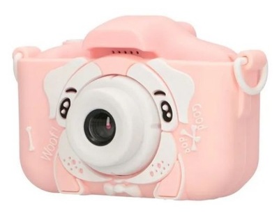 Aparat cyfrowy dziecięcy Extralink kids camera h28 single pink różowy