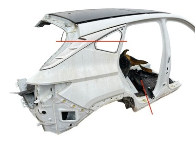 Hyundai tucson iv nx4 чверть задня 2021 suv фото №1