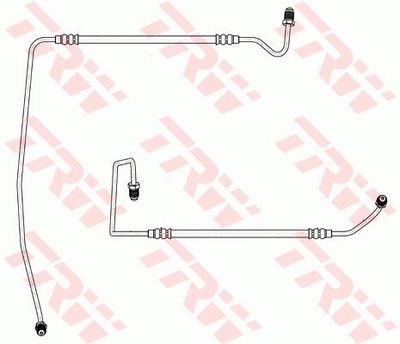 TRW PHD1169 CABLE BRAKE ELASTIC  