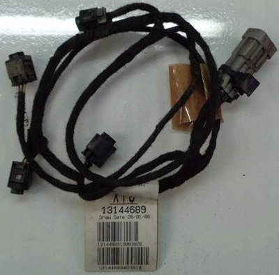 OPEL CORSA D 08 R JUEGO DE CABLES DE SENSORES PARTE TRASERA SENSORES DE APARCAMIENTO  