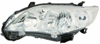 Лампа toyota corolla e15 10-14 права фара фото №1