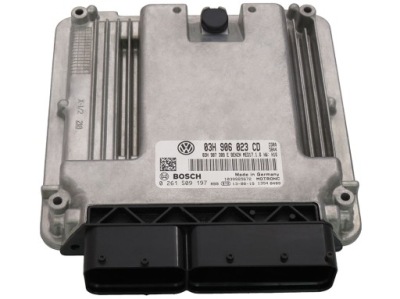 Бортовий комп'ютер vw touareg 3.6 fsi 03h906023cd 0261s09197 фото №1
