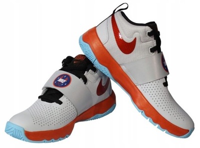 NEW!! BUTY SPORTOWE NIKE TEAM HUSTLE SKÓRA NATURALNA AR0263 001 R38