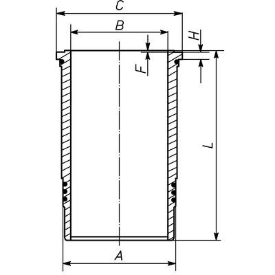 MOVA CYLINDROWA 127MM X 291 