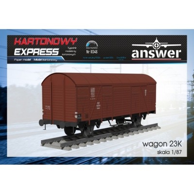 Wagon 23K - 1/87 KexK046