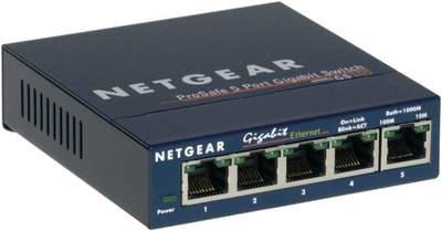 Switch NETGEAR GS105GE 5x 10/100/1000Mbps