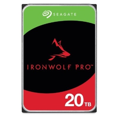 Dysk HDD Seagate IronWolf Pro 20 TB; 256MB; 3.5"