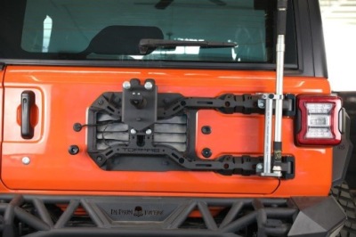 Кронштейн колеса сталь do 37" jeep wrangler jl 2018+ topfire фото №1