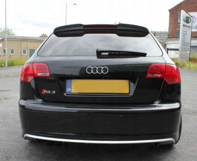 Audi a3 8p sportback rs3 козирок спойлер фото №1