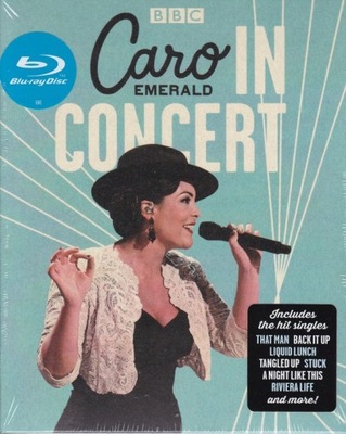 BLU RAY- CARO EMERALD- IN CONCERT (NOWA W FOLII)