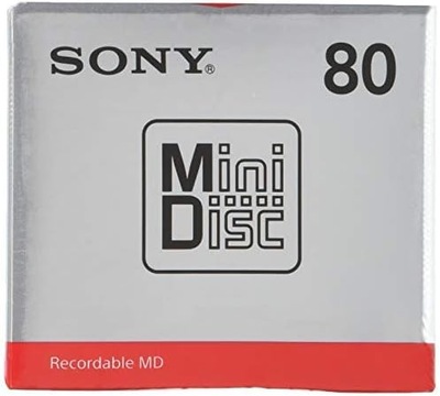 SONY MD Mini Disc MD 80min MiniDisc nowy 10 sztuk