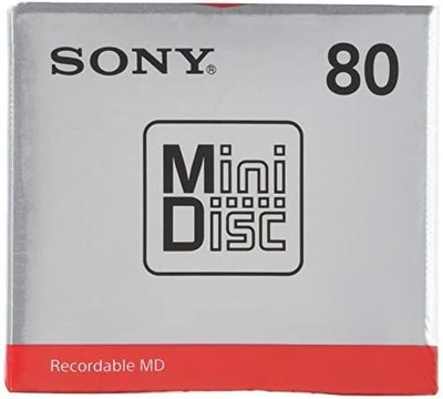 SONY MD Mini Disc MD 80min MiniDisc nowy 1szt