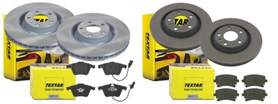Тормозные диски тормозные колодки p+t textar audi a4 b6 b7 s4 фото №1