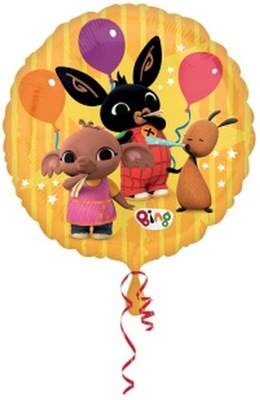 Balon foliowy Bing Urodzinowy Dziecięcy 46 cm