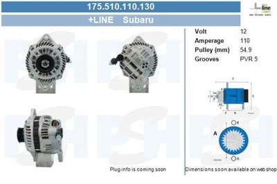 BV PSH 175.510.110.130 ГЕНЕРАТОР