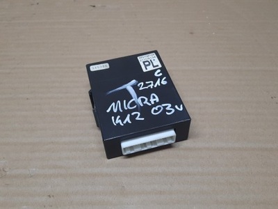 Модуль блок управления замка micra k12 03r фото №1