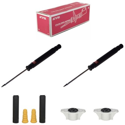 Амортизатори задня + захист відбійники + poduszkui do ford kuga i ii mk1 mk2 фото №1