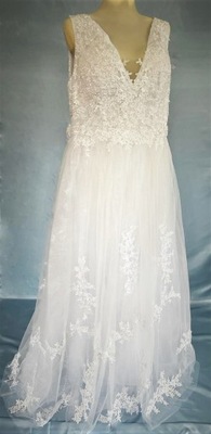 suknia ślubna, balowa- duży rozmiar