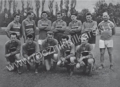 Pocztówka - Wiosna 1960 KS Górnik Zabrze