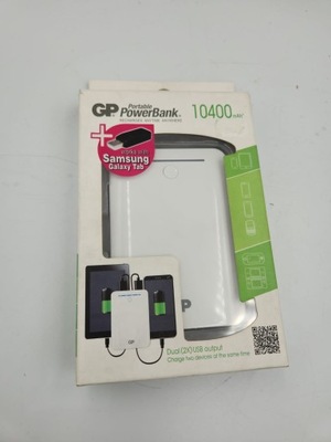 Powerbank GP Batteries 10400 mAh biały