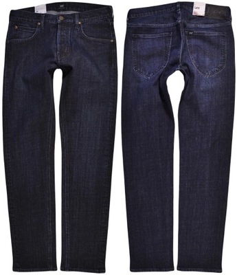 LEE spodenki SLIM blue jeans DAREN SHORTS _ W34 L32