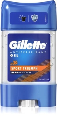 GILLETTE SPORT TRIUMPH Antyperspirant Żel 2x 70ml